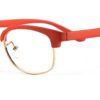 Red Square Browline Glasses 100129 6