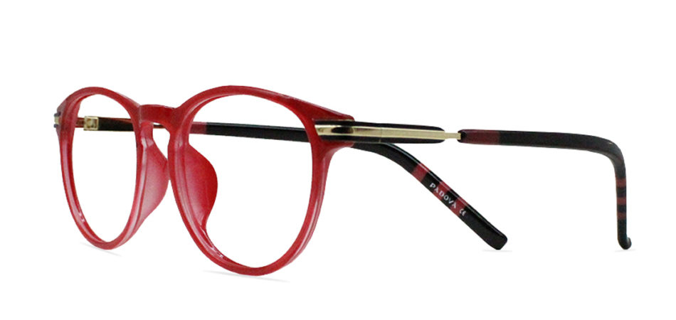 Red Round Glasses 200417 2