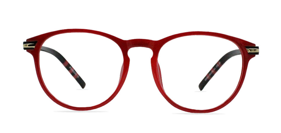 Red Round Glasses 200417 3