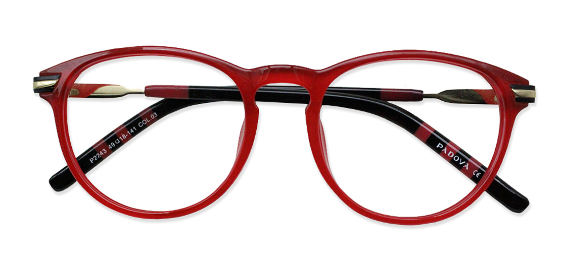 Red Round Glasses 200417 1