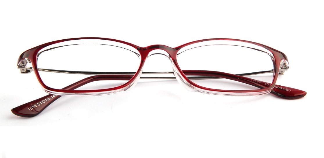 Red Translucent Glasses 010824 1
