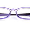 Purple Rectangle Glasses 010811 5