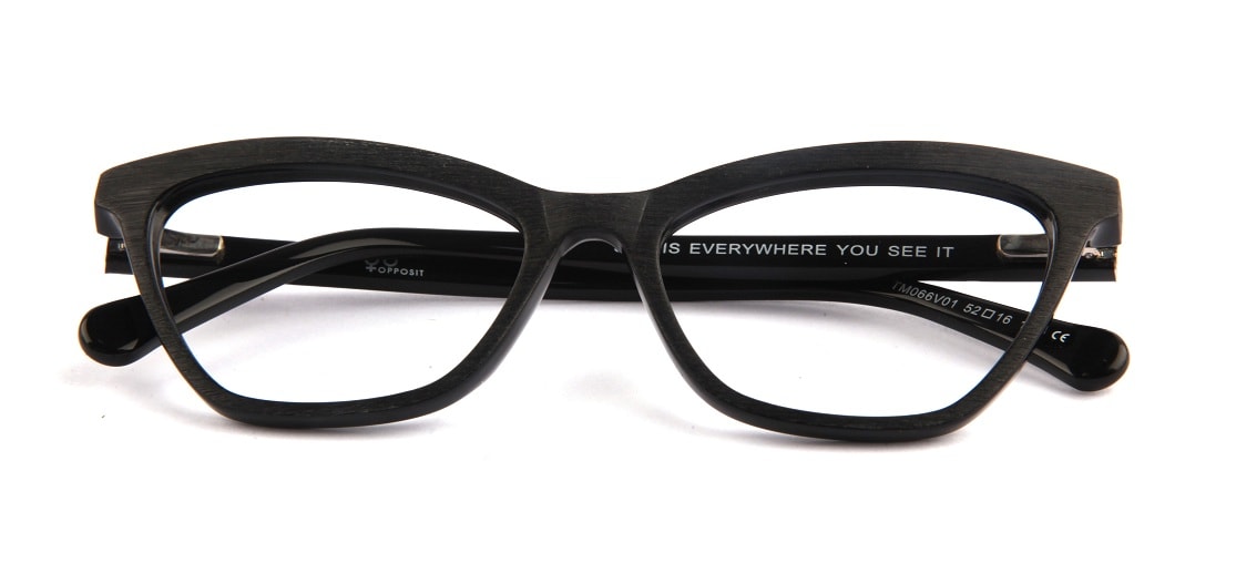 Black Cat-eye Glasses 010821 1