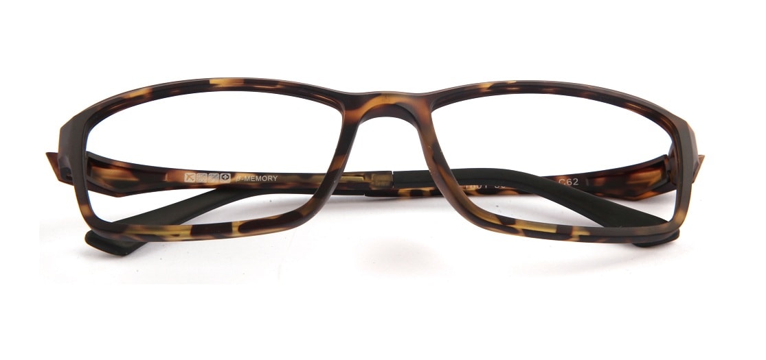 Tortoise Brown Rectangle Glasses 310726 1