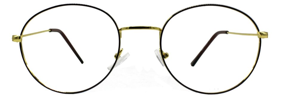 Golden Round Glasses 241114 3
