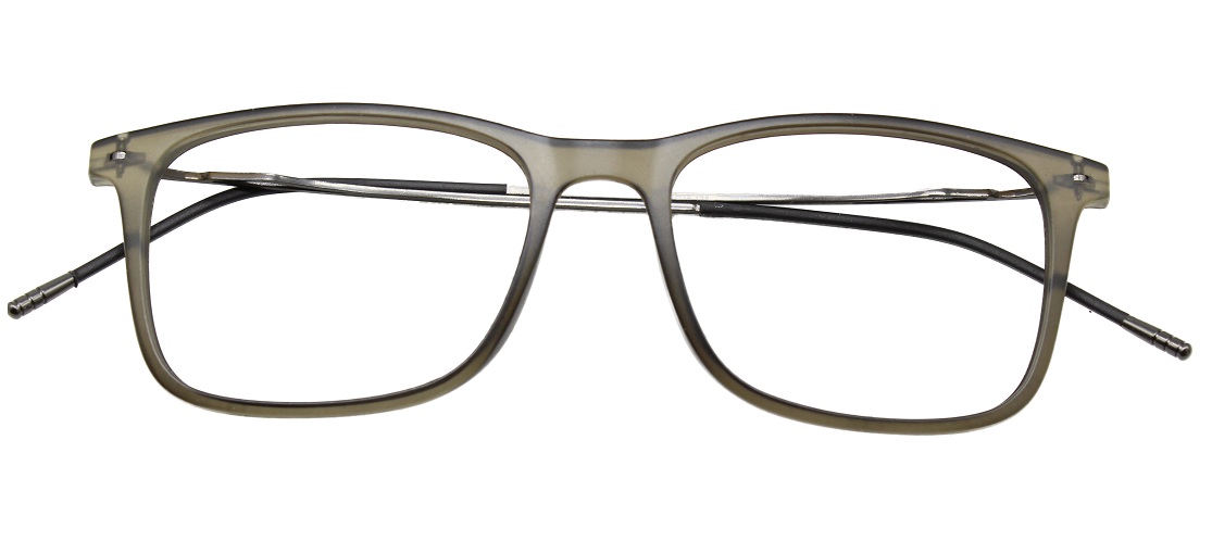 Grey Square Glasses Everest 250111 1