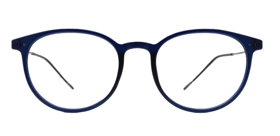 Blue Round Glasses 250126 3