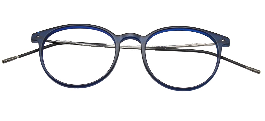 Blue Round Glasses 250126 1