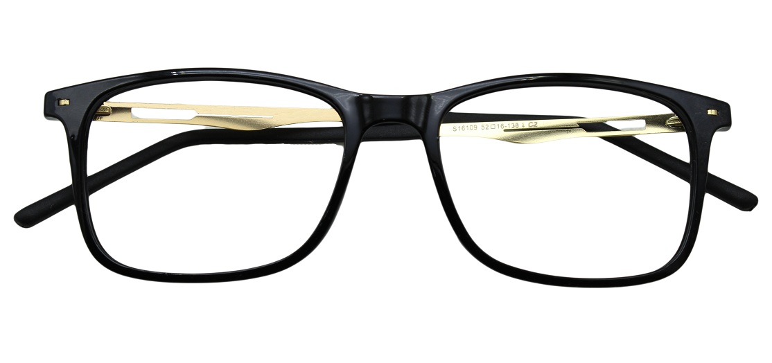 Black Square Glasses 260116 1