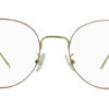 Golden Round Glasses Sf 9874 6