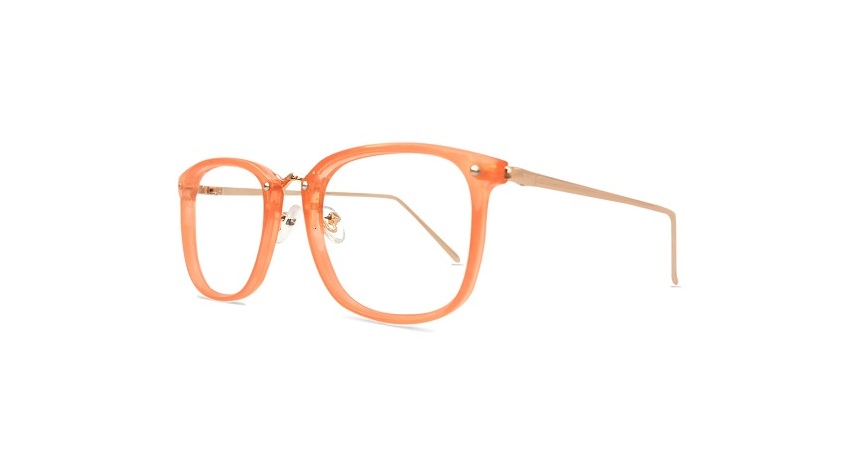 Orange Square Glasses Sf 9865 2