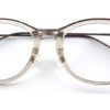 Grey Transparent Round Glasses 110121 5
