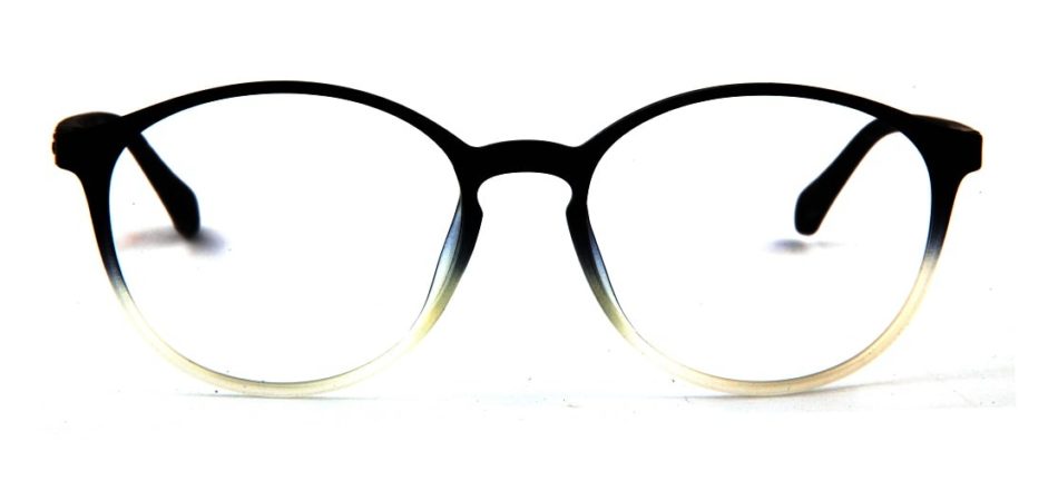 Black Gradient Round Glasses 110427 3