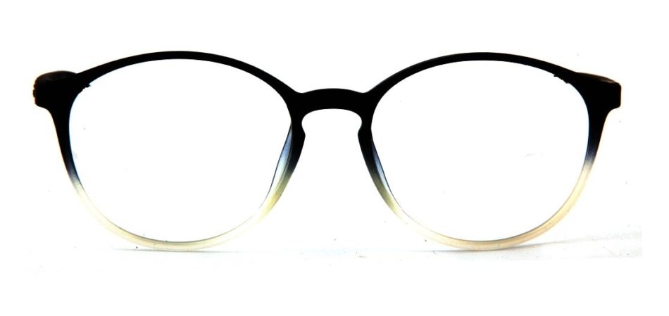 Black Gradient Round Glasses 110427 4