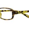 Yellow Tortoise Rectangle Glasses 19111 6