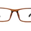 Brown Rectangle Glasses 251113 7