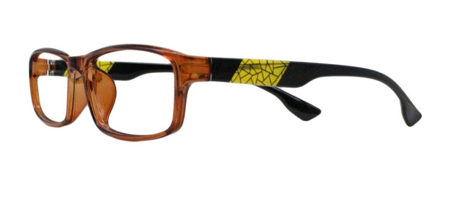 Brown Rectangle Glasses 251113 2