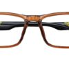 Brown Rectangle Glasses 251113 5