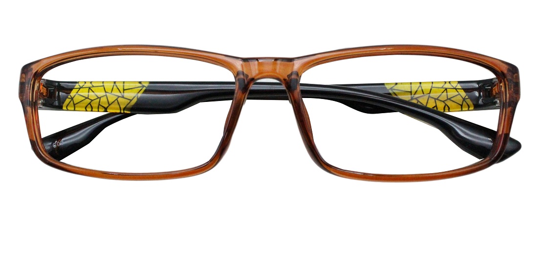 Brown Rectangle Glasses 251113 1
