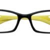 Black Rectangle Glasses 25111 5