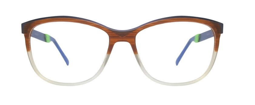 Brown Round Glasses Sf 9867 1