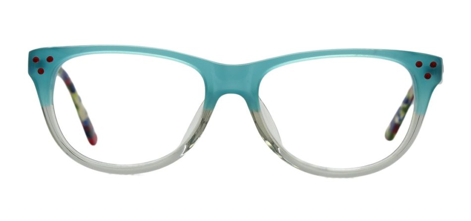 Green Square Kids Glasses 270127 3